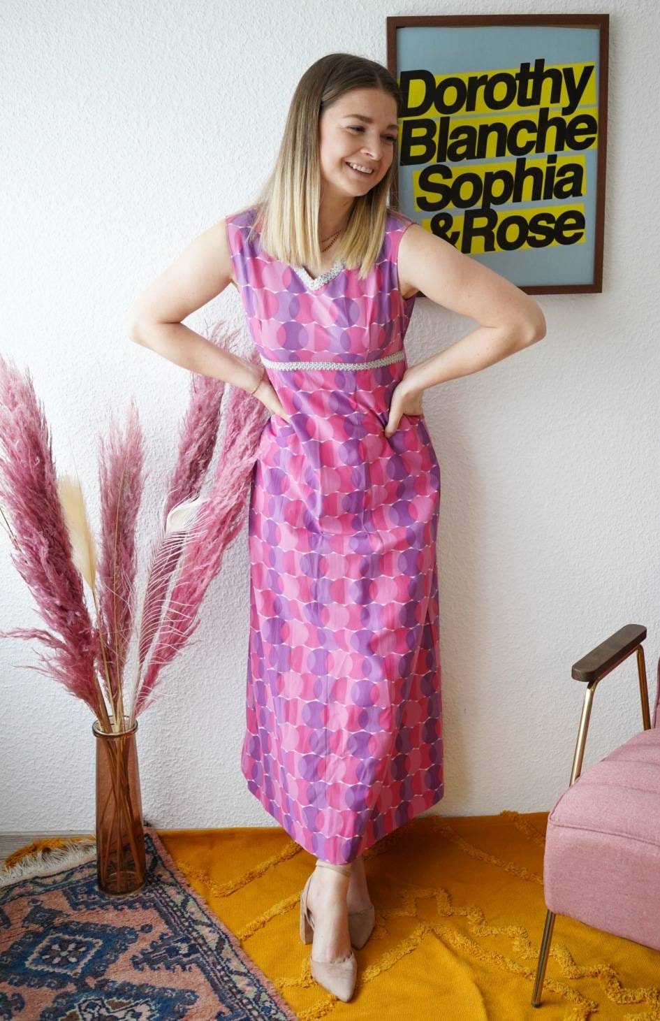 1960s vintage dress, size S | US 4 | UK 8 | EU 36
