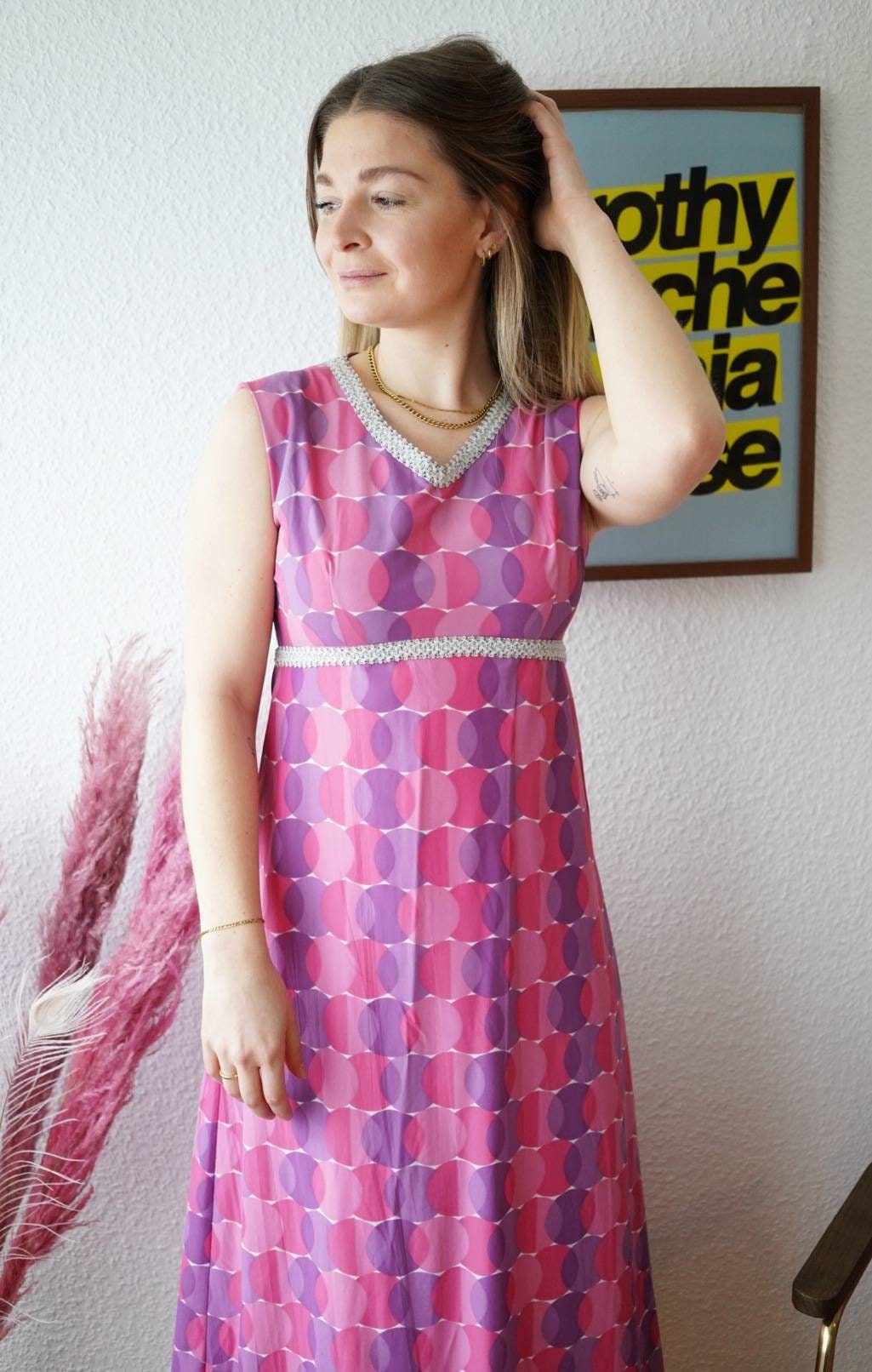 1960s vintage dress, size S | US 4 | UK 8 | EU 36