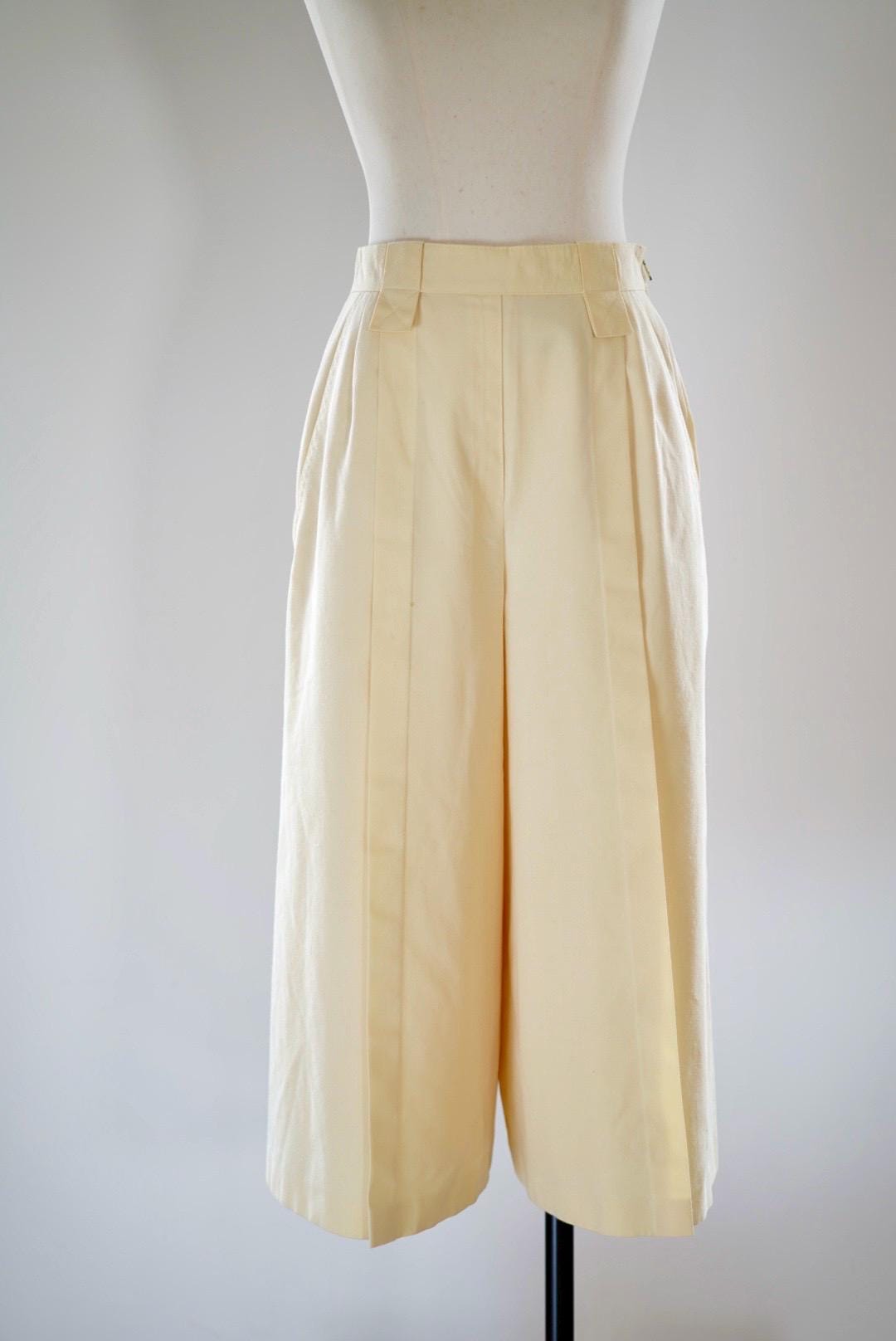 1970s vintage culottes pants, size XS