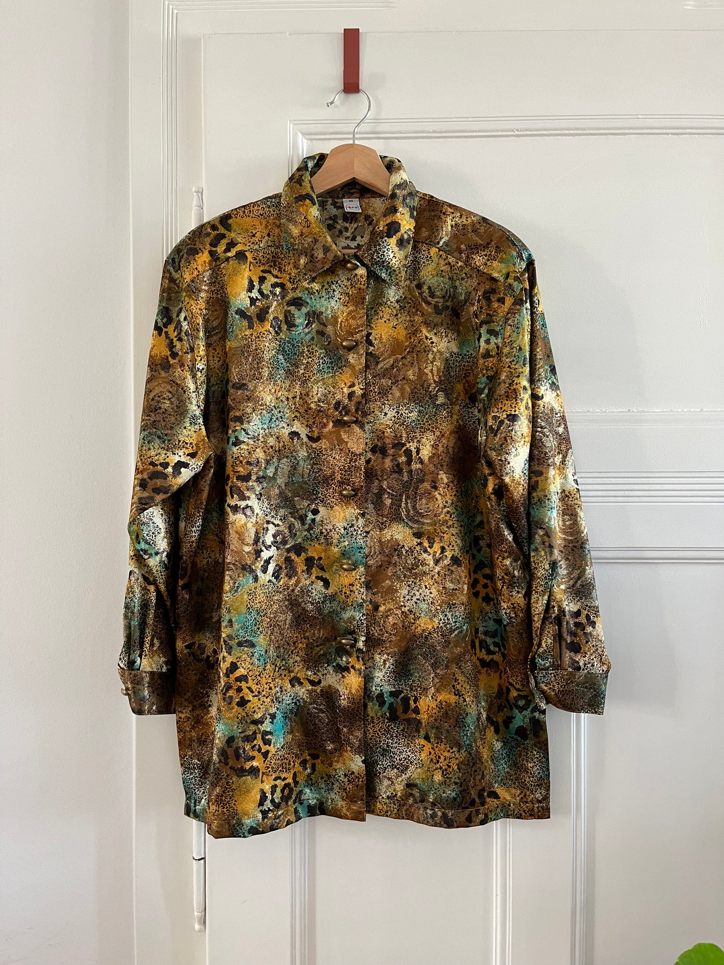 1990s vintage blouse, size XL-XXL