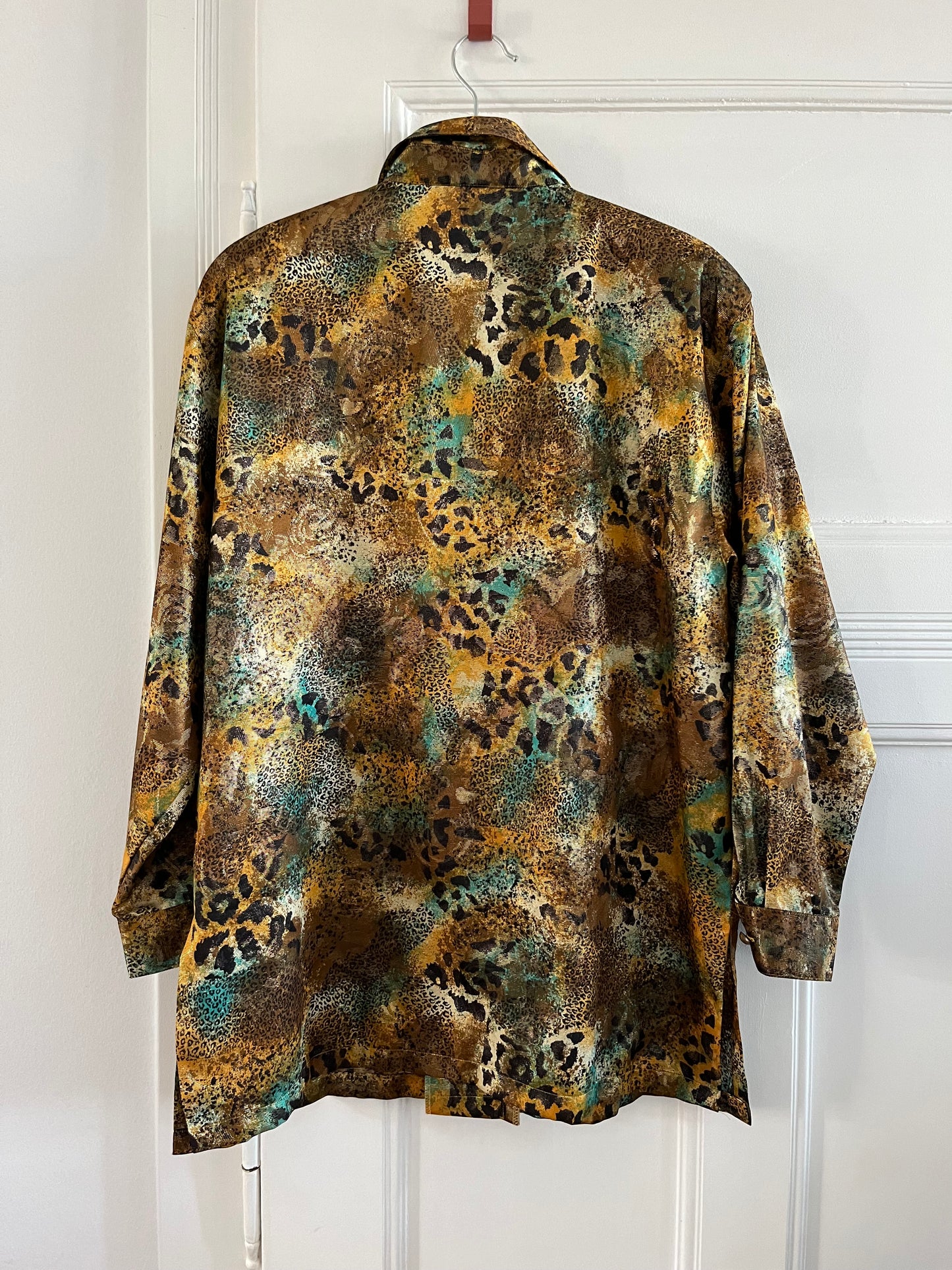 1990s vintage blouse, size XL-XXL