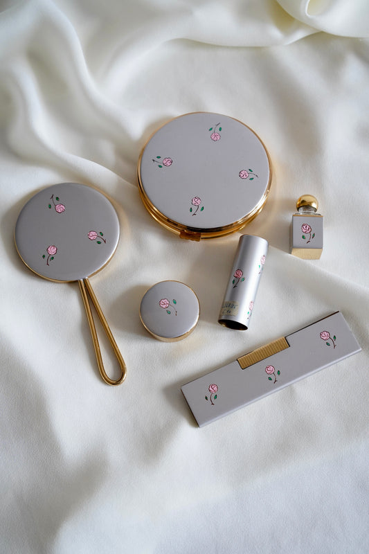 1960s Vanity Set, greay