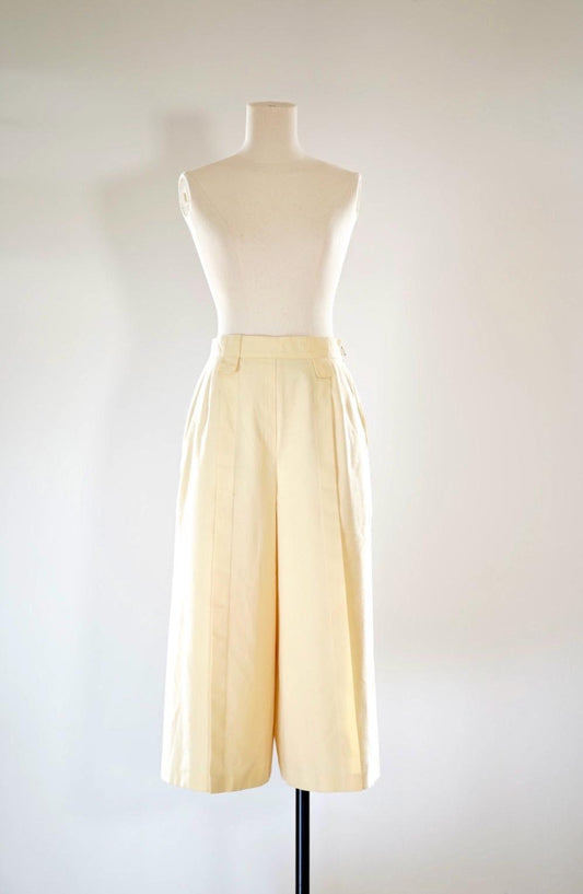 1970s vintage culottes pants, size XS